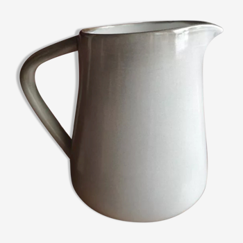 Glazed ceramic pitcher - Salins - 1960s