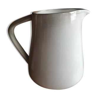 Glazed ceramic pitcher - Salins - 1960s