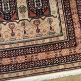 Persian rug in beige wool 150x100