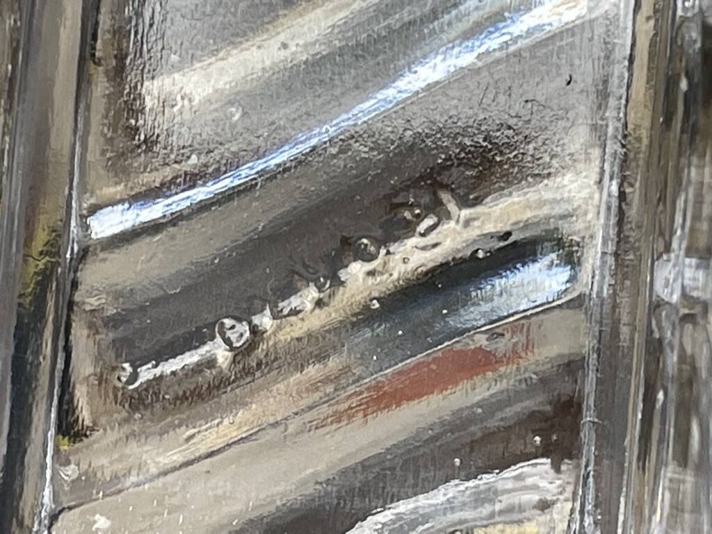 Baccarat twisted bamboo table planter – 19th-early 20th century