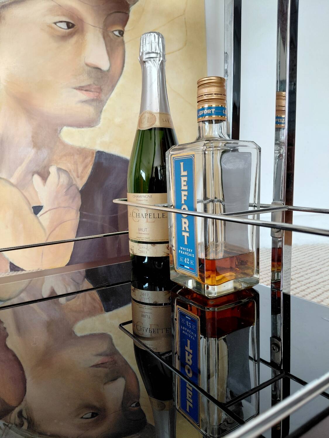 "Z-Shape" vintage 70s dessert table, Italian design: a real favourite.