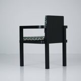 D51 Bauhaus Chair Upholstered in Hermès Fabric by Walter Gropius for Tecta