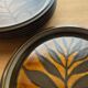 Set of 6 ceramic plates-model Ultima-Mikasa-Made in Japan-70s