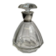 Carafe en cristal et argent massif