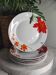 Porcelain floral dessert plates
