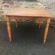 Antique wooden farmhouse table/dining table/kitchen table/vintage table/solid wood table