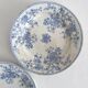 8 flat ironstone plates “Fleurette” Gien