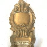 Pair of bronze castle appliques 55cm