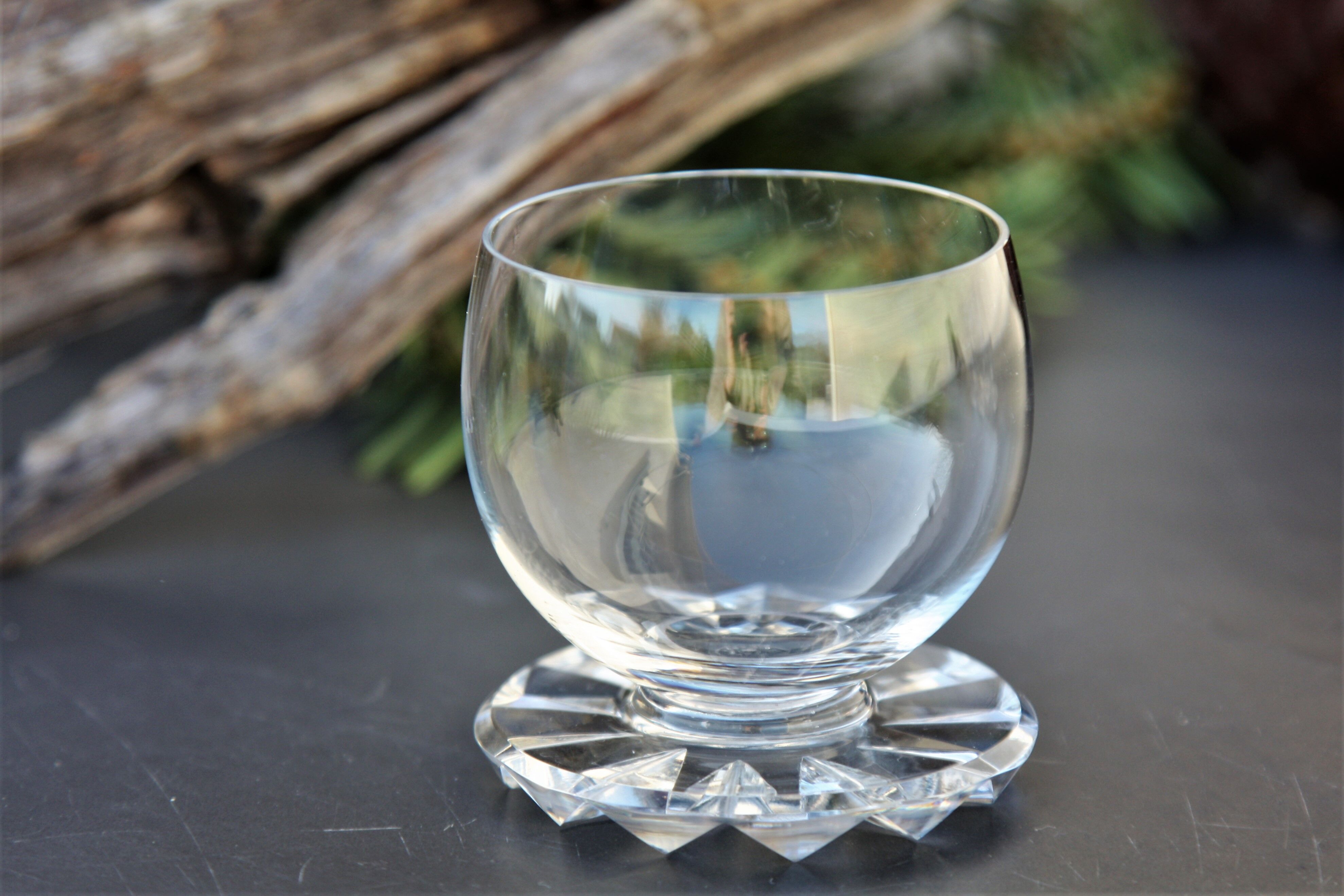 Baccarat crystal port glass