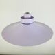 Scandinavian suspension lamp Horn 755 from the 1960s space age in mauve.