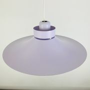 Scandinavian suspension lamp Horn 755 from the 1960s space age in mauve.