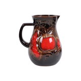 West germany jug and mugs vintage pitcher juice pottery scheurich 419-18