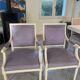Louis XVI style armchairs