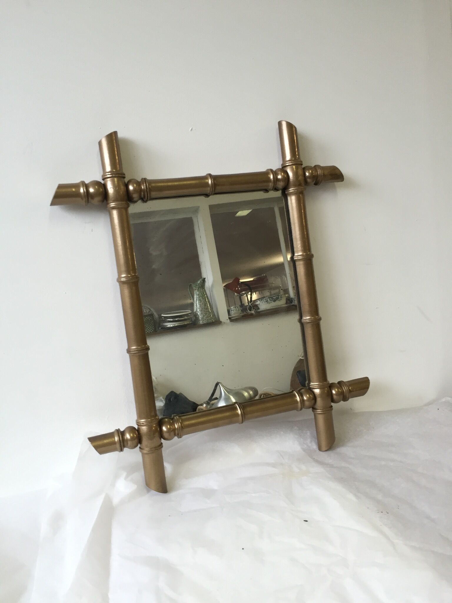 Golden Bamboo mirror
