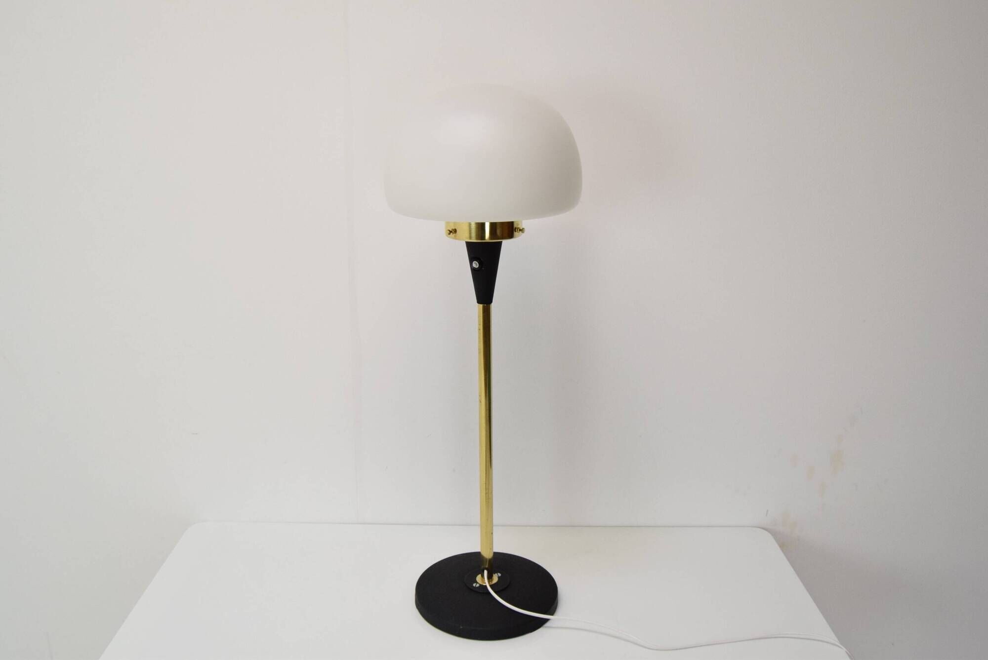 Vintage floor lamp designed by jaroslav bejvl for lidokov,1960's.