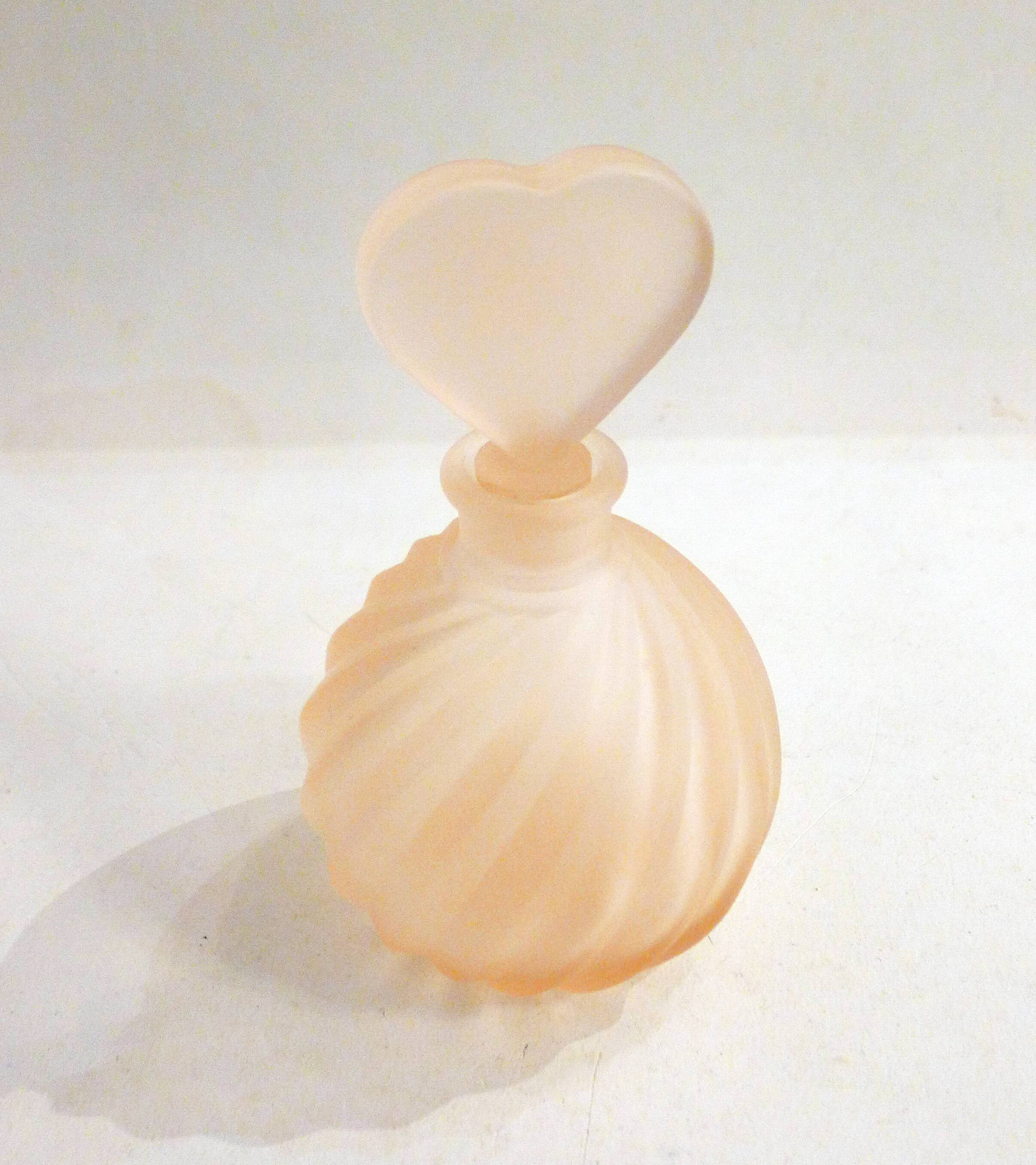 Matte pink toilet set - heart