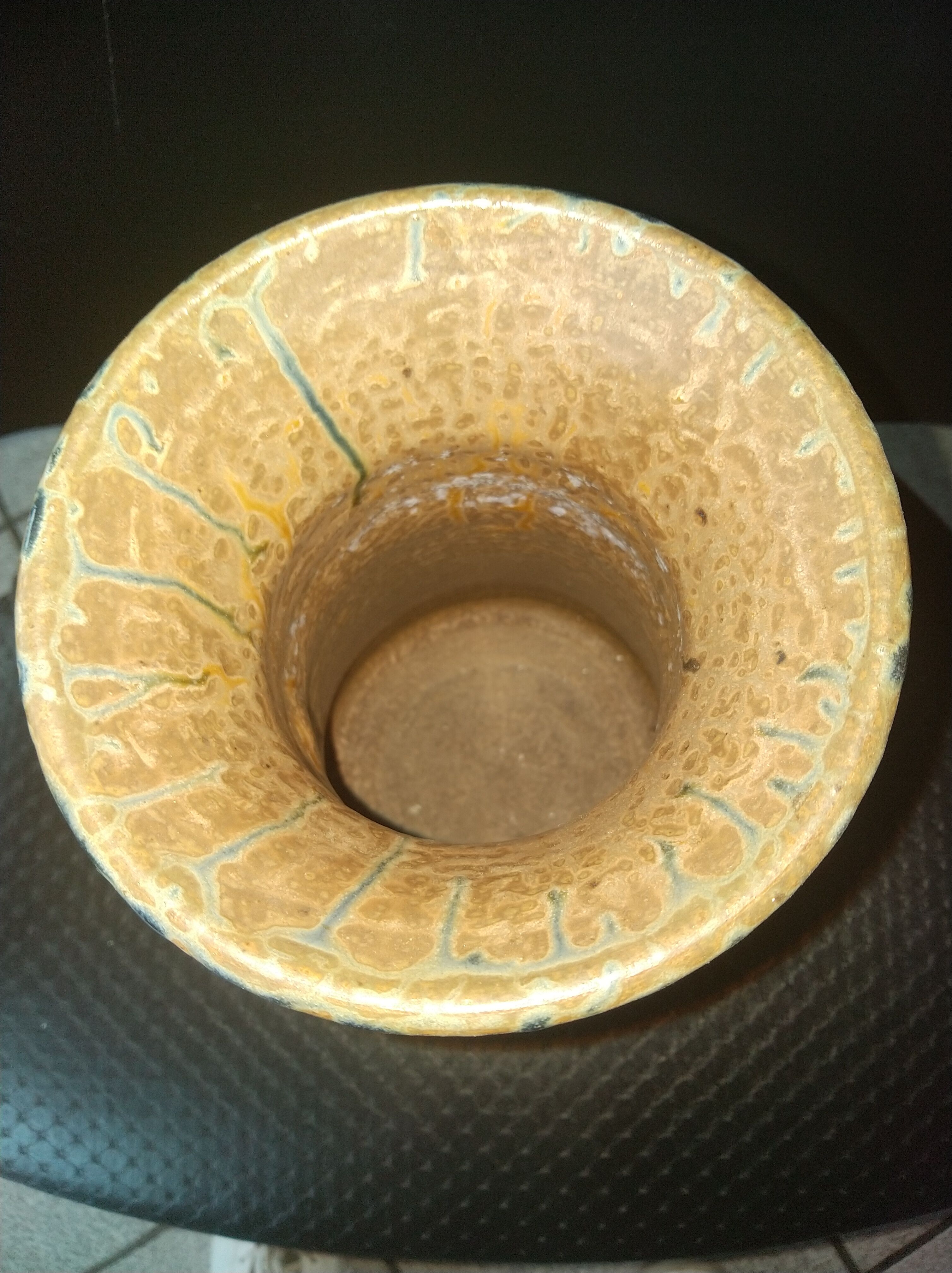 High-fire glazed stoneware vase, 1930/50