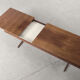 German rosewood adjustable table from e.m.ü, 1960s