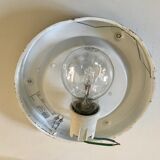 Vintage moulded glass ceiling light