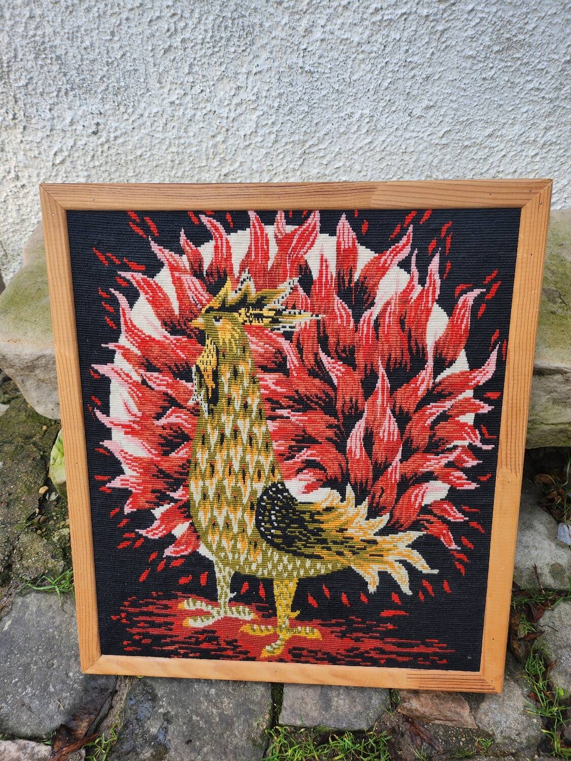 Robert Four canvas in Aubusson