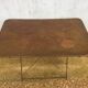 Folding iron garden table