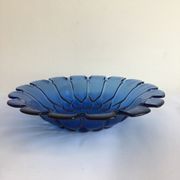 Coupe à fruits verre années 1950