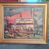 Central painting by Artix Theron