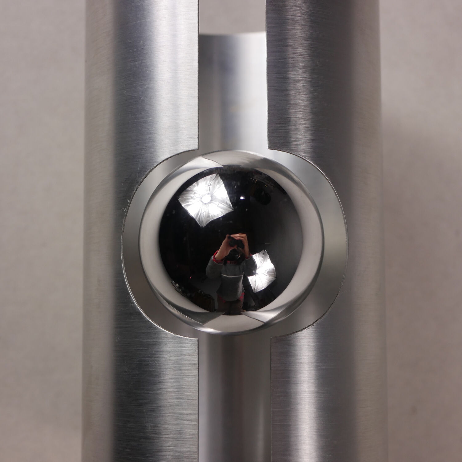 Chrome wall lamp 70s