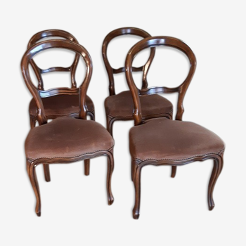 Louis XVI-style chairs 20th medallion