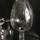 Set of 6 glasses and 1 carafe in style