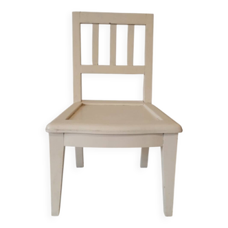 Small solid wood chair for children