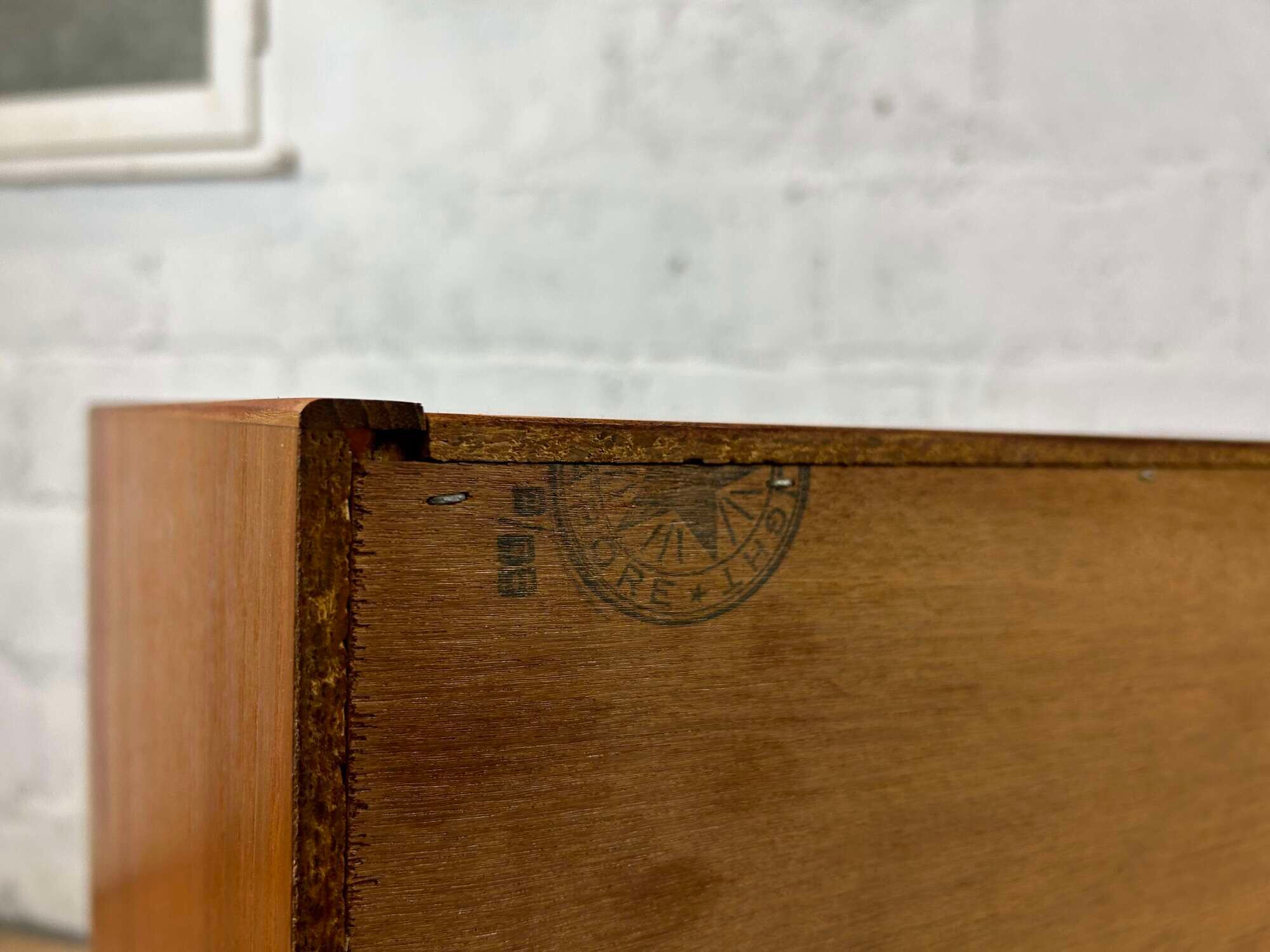 Vintage Scandinavian teak enfilade, 60s