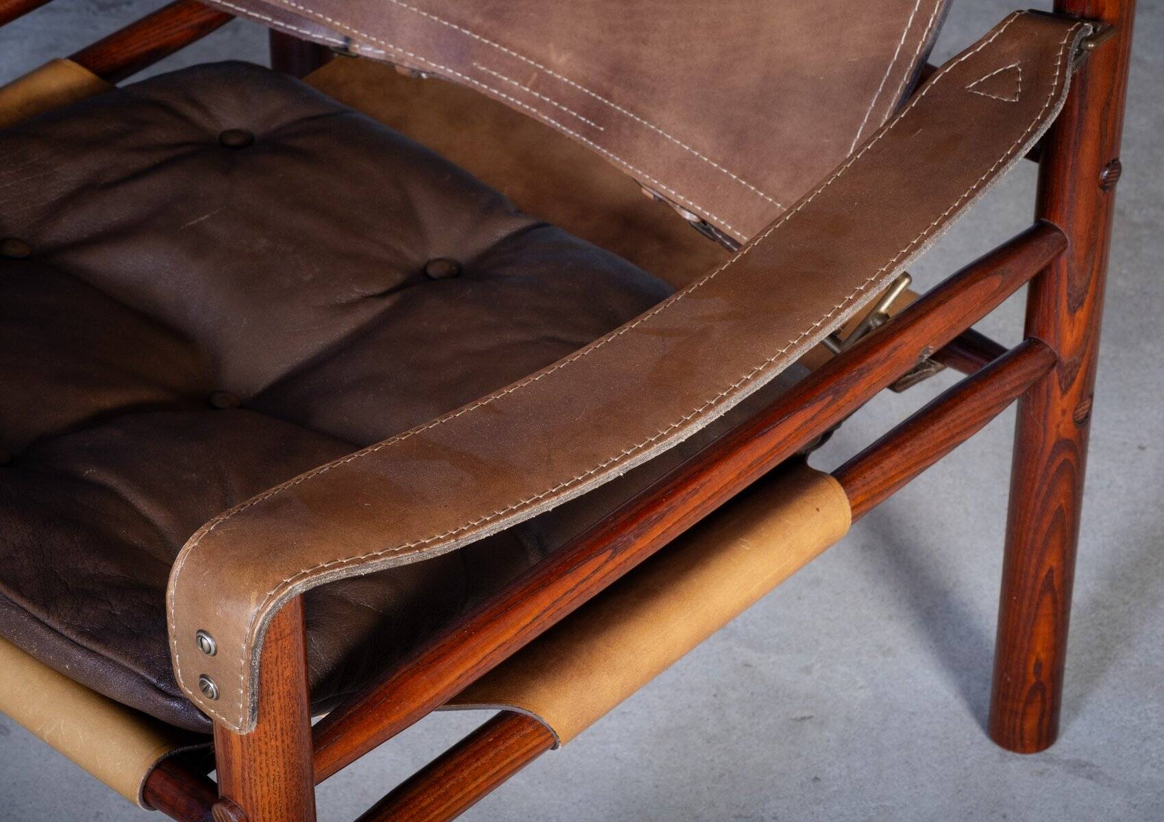 Safari chair by Arne Norell, Sweden, 1960s