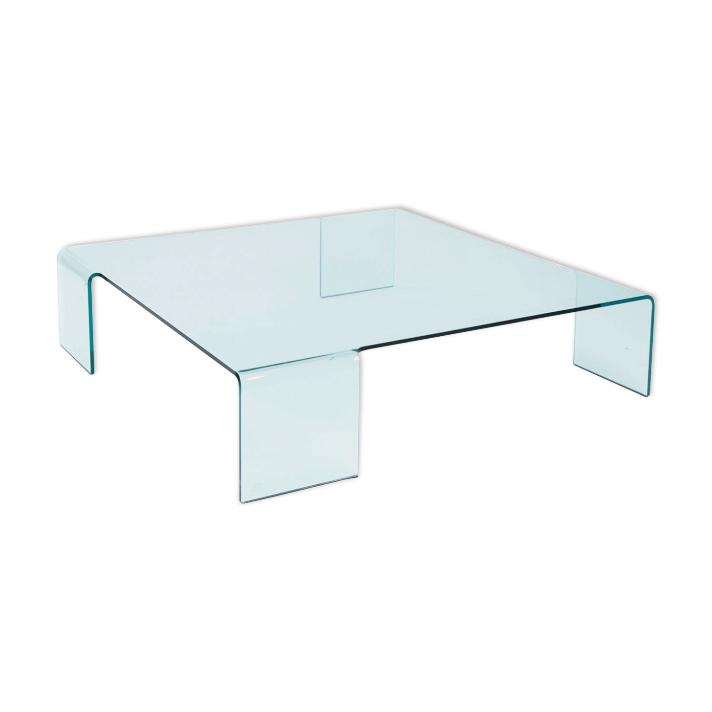 fiam glass coffeetable square