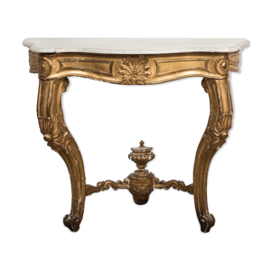 console Louis XV Giltwood