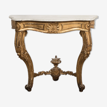 Louis XV Giltwood Console