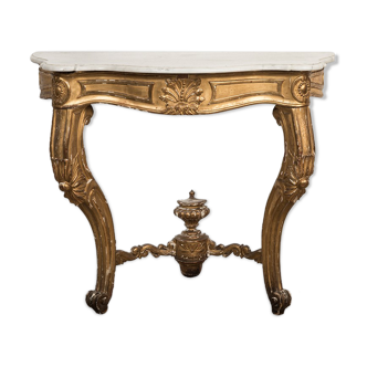 Console Louis XV Giltwood