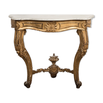 Louis XV Giltwood Console