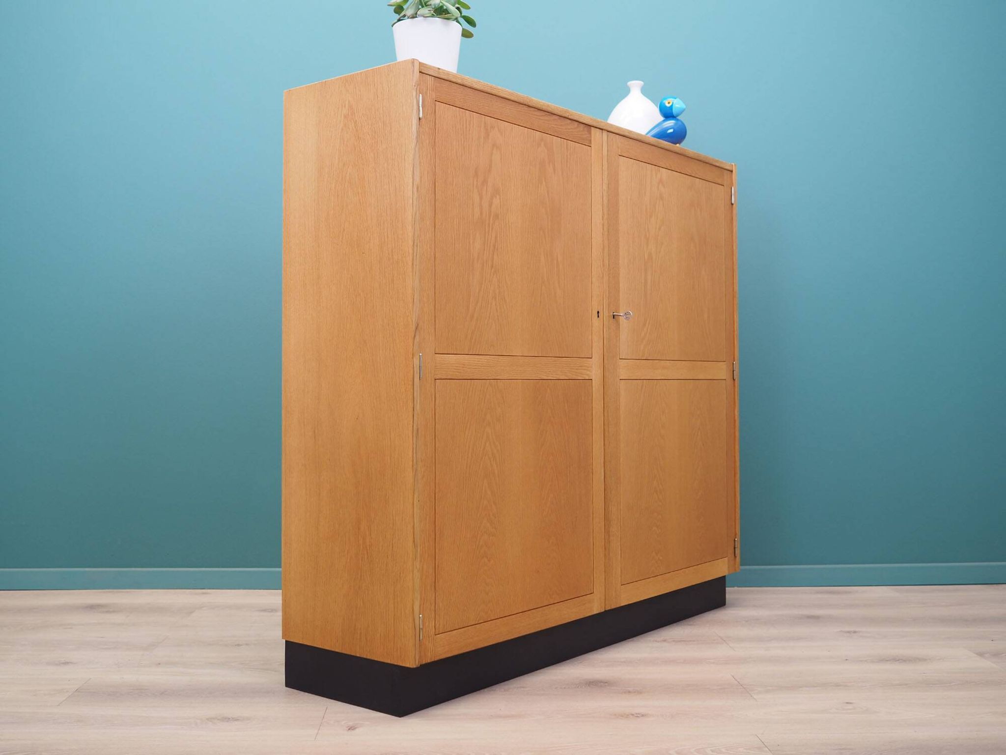 Meuble de rangement en chêne, design danois, années 1960