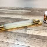 Vintage neon wall lamp 60 Stores Reunited massive brass