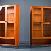Vintage Mid Century Retro Teak G Plan Glass Display Drinks Cabinet 1960/70