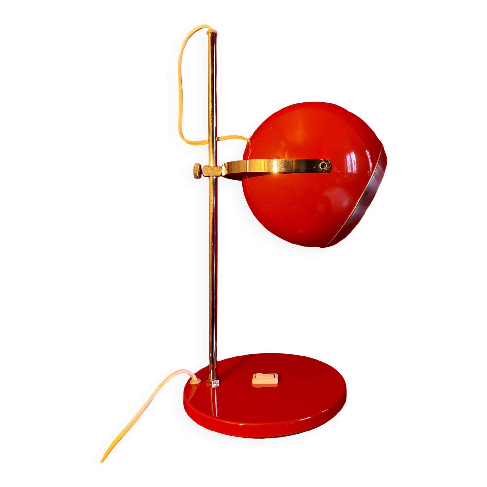 Large Eyeball lamp, vintage, from the 70s