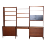 Norwegian Mid Century Modular Standing Shelf, 1960's