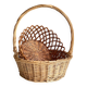 Vintage rattan baskets