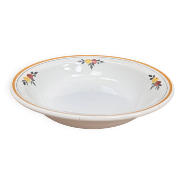 Shallow round plate Moulin des Loups, Granit model