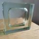 Ashtray glass paved Art deco