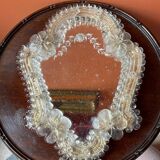 Crystal and Murano glass mirror