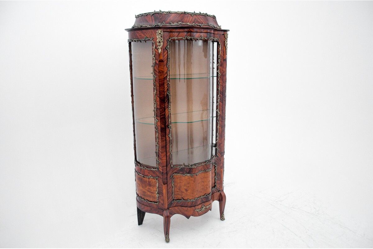 Antique vitrine, Napoleon III, circa 1860.