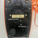 Vintage bakelite orange phone
