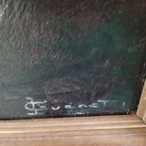 Painting signed Guenet